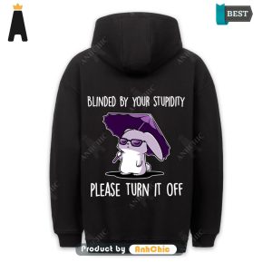 HOT TREND Blinded Bunny  POD Design Cute Classic Hoodie