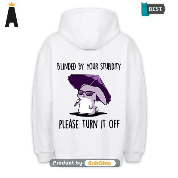 HOT TREND Blinded Bunny  POD Design Cute Classic Hoodie