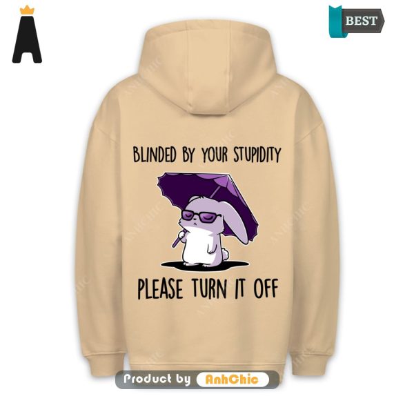 HOT TREND Blinded Bunny  POD Design Cute Classic Hoodie