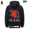 HOT TREND Blinded Bunny  POD Design Cute Classic Hoodie