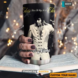 HOT TREND Elvis Presley Personalized Urban Vibes Gift For Fan Tumbler