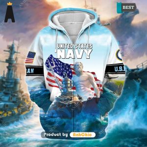 HOT  U.S. Navy Veteran  Trending Collection 3D Hoodie