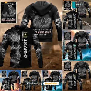 HOT  U.S Veteran  Hot Winter 3D Hoodie