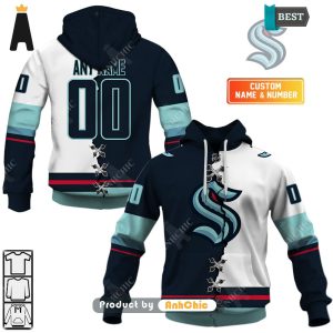 LIMITED Personalized NHL Seattle Kraken Mix Jersey  Modern Classics 3D Hoodie