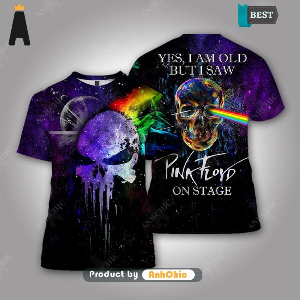 LIMITED Pink Floyd Yes I Am Old But I Saw Pink Floyd On Stage Trending Collection 3D T-Shirt