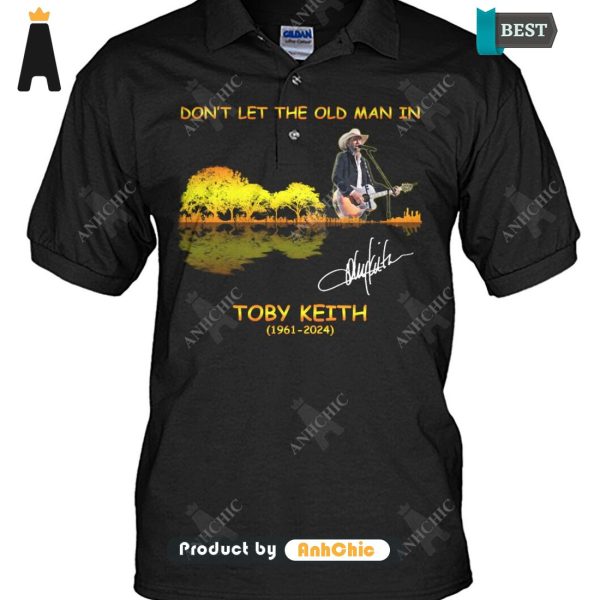 LIMITED Toby Keith Don’t Let The Old Man In 1961-2024 Street Style Elegance T-Shirt