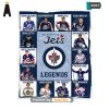 LUXURY Buffalo Sabres Legends National Hockey League Fusion Fashion Blanket