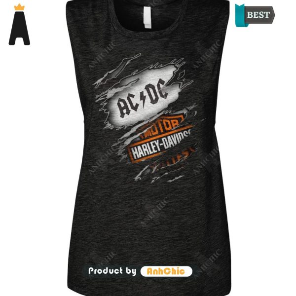 LUXURY AC DC Motor Harley Davidson Urban Vibes T-Shirt