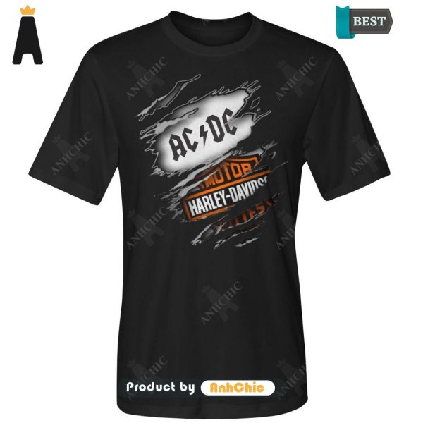 LUXURY AC DC Motor Harley Davidson Urban Vibes T-Shirt