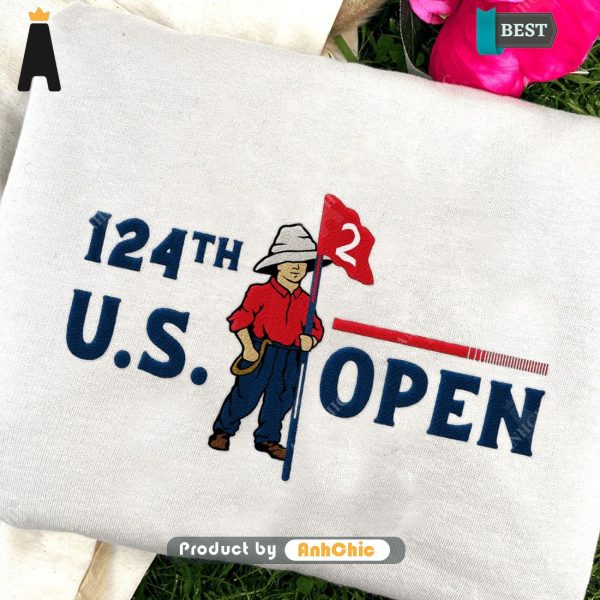 [MODERN] 124th U.S. Open Pinehurst   Urban Streetwear Embroidered Shirt