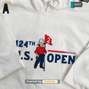 [MODERN] 124th U.S. Open Pinehurst   Urban Streetwear Embroidered Shirt