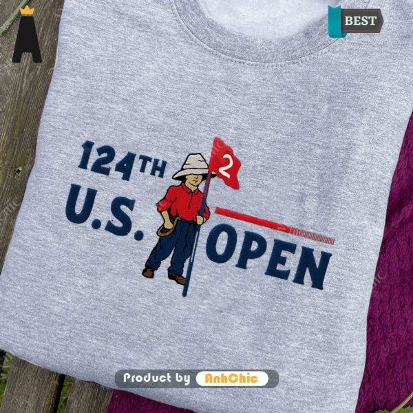 [MODERN] 124th U.S. Open Pinehurst   Urban Streetwear Embroidered Shirt