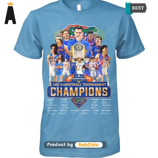 [MODERN] Florida Men’s Basketball SEC Basketball Tournement 2024 Champions Urban Streetwear T-Shirt