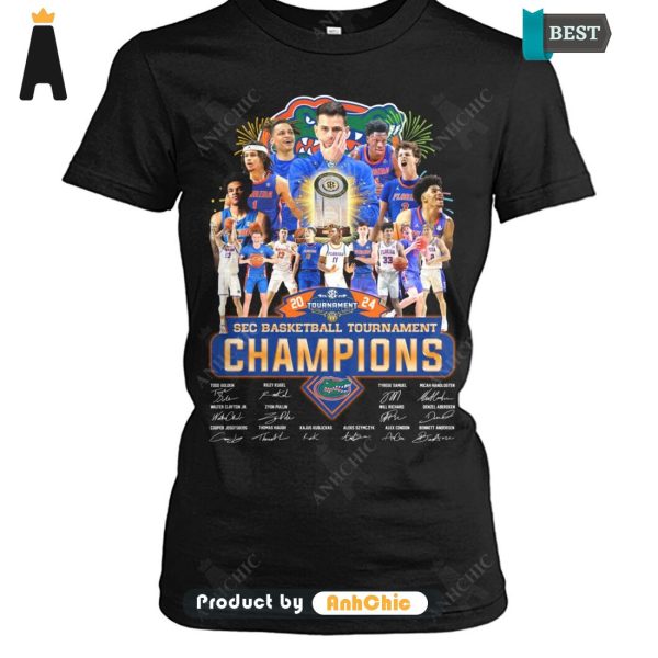 [MODERN] Florida Men’s Basketball SEC Basketball Tournement 2024 Champions Urban Streetwear T-Shirt