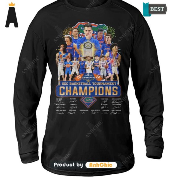 [MODERN] Florida Men’s Basketball SEC Basketball Tournement 2024 Champions Urban Streetwear T-Shirt