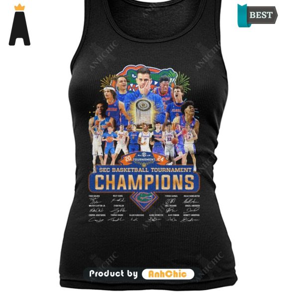 [MODERN] Florida Men’s Basketball SEC Basketball Tournement 2024 Champions Urban Streetwear T-Shirt