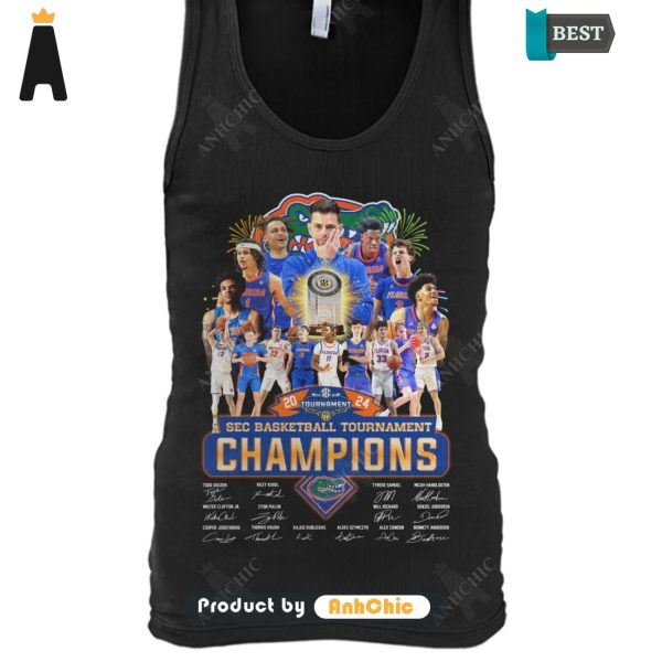 [MODERN] Florida Men’s Basketball SEC Basketball Tournement 2024 Champions Urban Streetwear T-Shirt