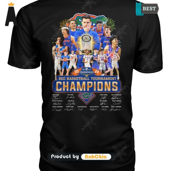 [MODERN] Florida Men’s Basketball SEC Basketball Tournement 2024 Champions Urban Streetwear T-Shirt