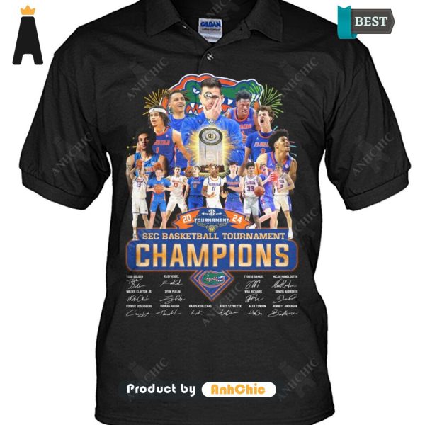 [MODERN] Florida Men’s Basketball SEC Basketball Tournement 2024 Champions Urban Streetwear T-Shirt