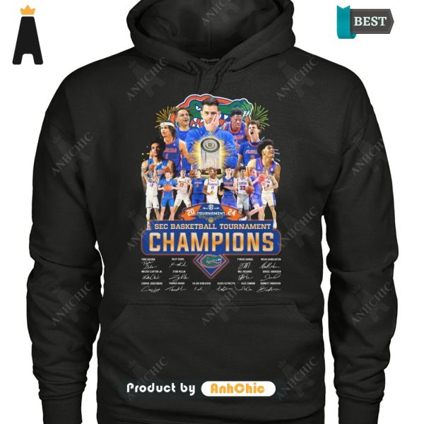 [MODERN] Florida Men’s Basketball SEC Basketball Tournement 2024 Champions Urban Streetwear T-Shirt