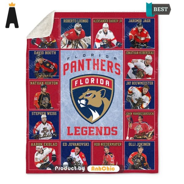 [MODERN] Florida Panthers Legends National Hockey League Trending Collection Blanket