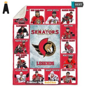 [MODERN] Ottawa Senators Legends National Hockey League Modern Classics Blanket