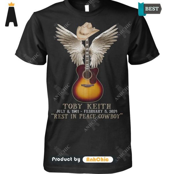 [MODERN] Toby Keith July 8 1961 – Fedbruary 5 2024 Rest In Peace Gowboy  Modern Classics T-Shirt