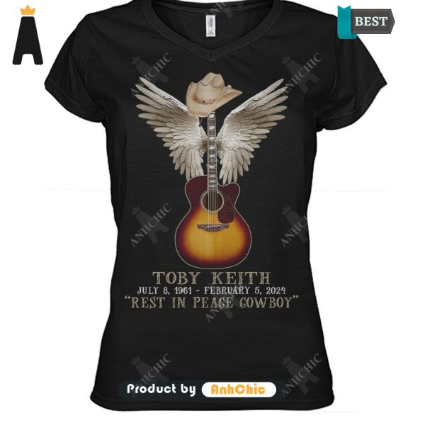 [MODERN] Toby Keith July 8 1961 – Fedbruary 5 2024 Rest In Peace Gowboy  Modern Classics T-Shirt