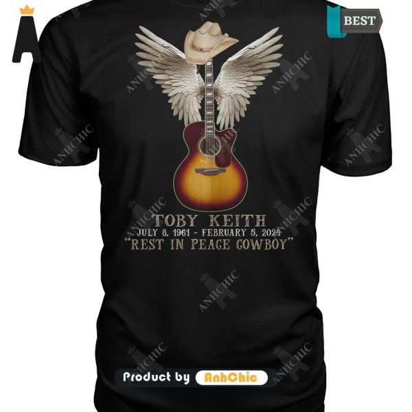 [MODERN] Toby Keith July 8 1961 – Fedbruary 5 2024 Rest In Peace Gowboy  Modern Classics T-Shirt