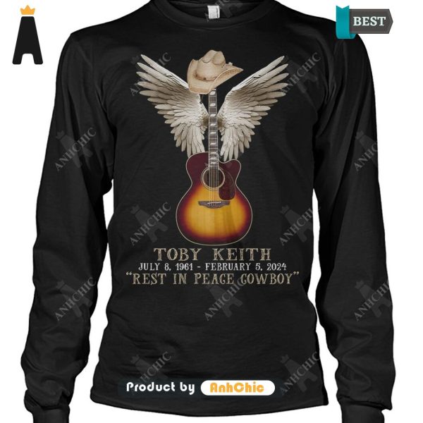 [MODERN] Toby Keith July 8 1961 – Fedbruary 5 2024 Rest In Peace Gowboy  Modern Classics T-Shirt