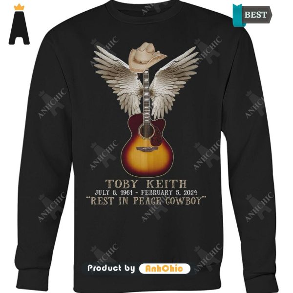 [MODERN] Toby Keith July 8 1961 – Fedbruary 5 2024 Rest In Peace Gowboy  Modern Classics T-Shirt