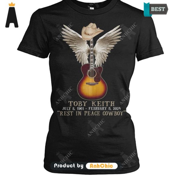 [MODERN] Toby Keith July 8 1961 – Fedbruary 5 2024 Rest In Peace Gowboy  Modern Classics T-Shirt