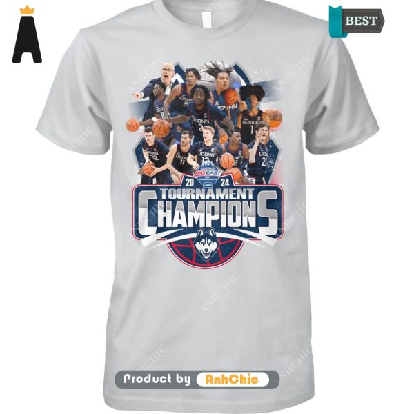 [MODERN] UCONN 2024 BIG EAST Men’s Basketball Tournament Champions Signature Series T-Shirt