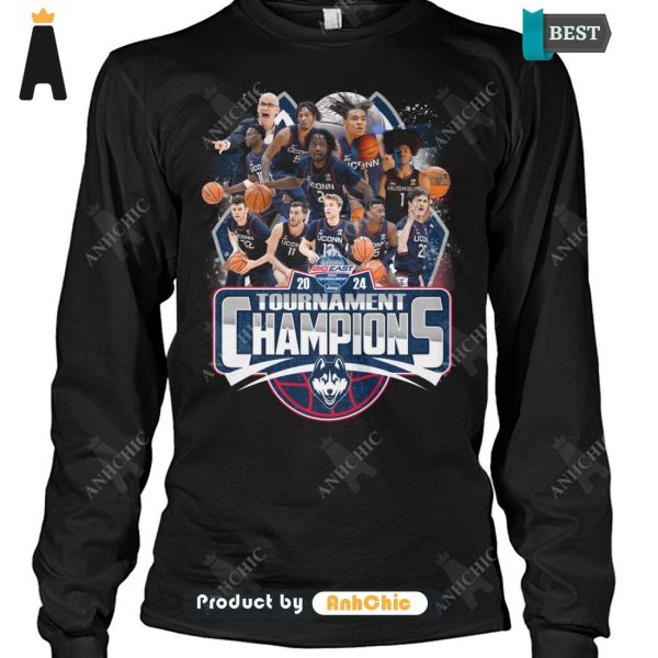 [MODERN] UCONN 2024 BIG EAST Men’s Basketball Tournament Champions Signature Series T-Shirt