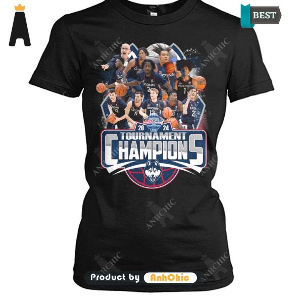 [MODERN] UCONN 2024 BIG EAST Men’s Basketball Tournament Champions Signature Series T-Shirt