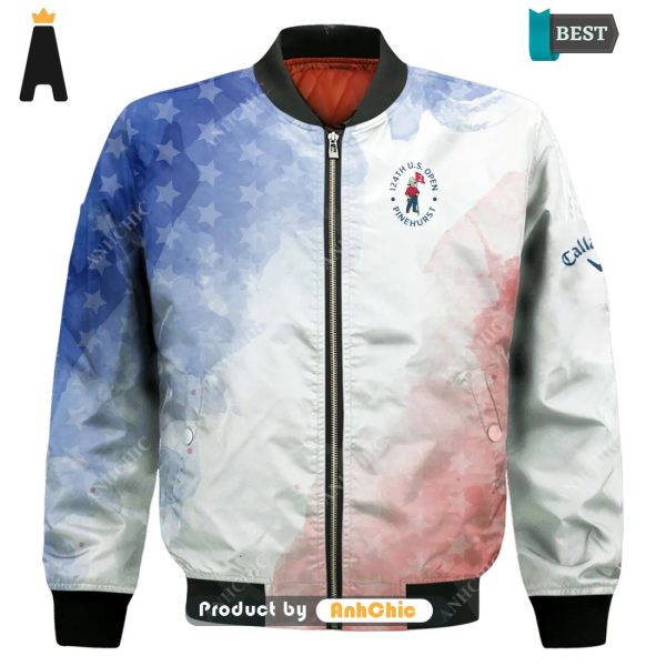 [NEW ARRIVAL] Callaway 124th U.S. Open Pinehurst Luxury Comfort Bomber Jacket