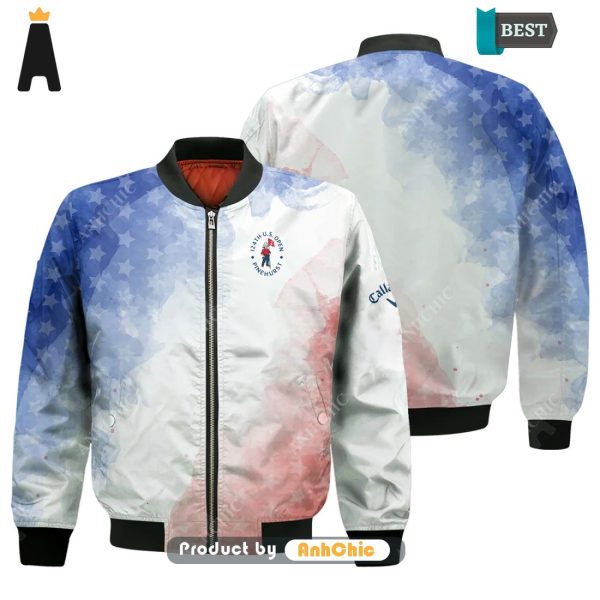 [NEW ARRIVAL] Callaway 124th U.S. Open Pinehurst Luxury Comfort Bomber Jacket