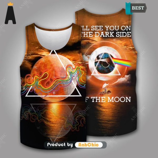 [NEW ARRIVAL] Pink Floyd I’ll See You On The Dark Side Of The Moon Street Style Elegance 3D T-Shirt