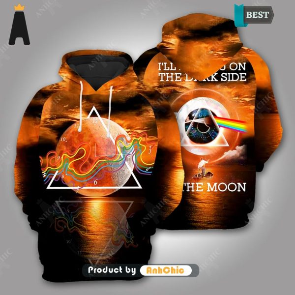 [NEW ARRIVAL] Pink Floyd I’ll See You On The Dark Side Of The Moon Street Style Elegance 3D T-Shirt