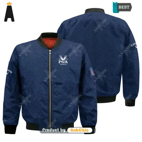 NEW Callaway 2024 PGA Championship Valhalla Urban Streetwear Bomber Jacket