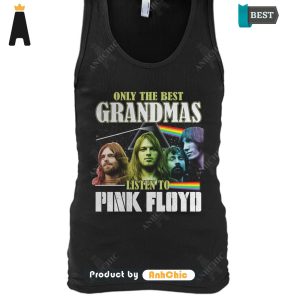 NEW Only The Best Grandmas Listen to Pink Floyd All over Printed T-Shirt