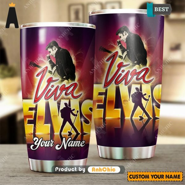 NEW ViVa Elvis Presley Personalized Urban Streetwear Gift For Fan Tumbler