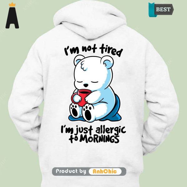 PREMIUM Allergic To Mornings   Cute Classic Hoodie