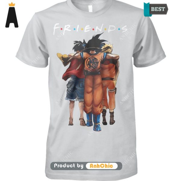 PREMIUM Dragon Ball Friends Naruto Songoku Luffy Modern Classics T-Shirt