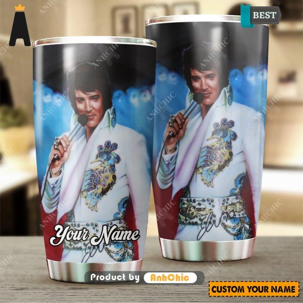 PREMIUM Elvis Presley Personalized Street Style Fusion Gift For Fan Tumbler