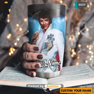 PREMIUM Elvis Presley Personalized Street Style Fusion Gift For Fan Tumbler