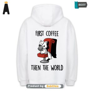 [PREMIUM] First Coffee Cat  Trending Collection Cute Classic Hoodie