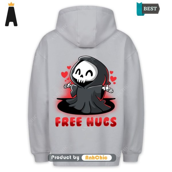 PREMIUM Free Hugs  All over Printed Cute Classic Hoodie