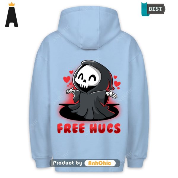 PREMIUM Free Hugs  All over Printed Cute Classic Hoodie