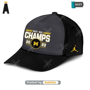 PREMIUM Michigan Football 2024 National Champions  Street Style Fusion Classic Cap